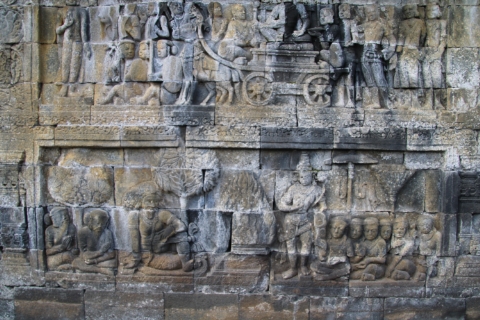 Borobudur reliëf